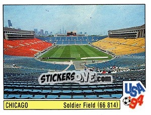 Sticker Chicago - FIFA World Cup USA 1994. Dutch version - Panini