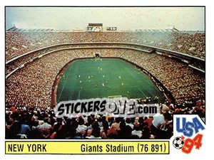 Sticker New York - FIFA World Cup USA 1994. Dutch version - Panini