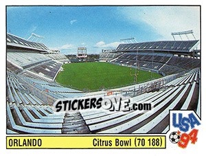 Sticker Orlando - FIFA World Cup USA 1994. Dutch version - Panini