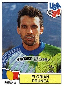 Sticker Florian Prunea - FIFA World Cup USA 1994. Dutch version - Panini