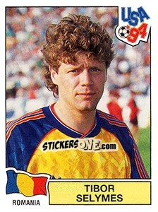 Sticker Tibor Selymes - FIFA World Cup USA 1994. Dutch version - Panini