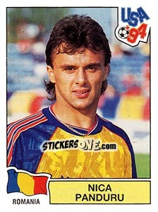 Sticker Nica Panduru - FIFA World Cup USA 1994. Dutch version - Panini