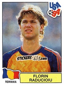 Cromo Florin Raducioiu - FIFA World Cup USA 1994. Dutch version - Panini