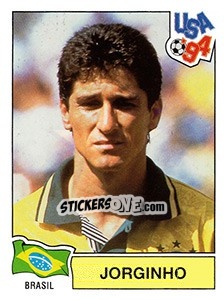 Sticker Jorginho - FIFA World Cup USA 1994. Dutch version - Panini