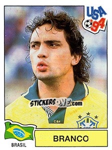 Cromo Branco - FIFA World Cup USA 1994. Dutch version - Panini