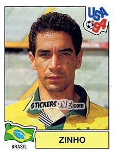 Cromo Zinho - FIFA World Cup USA 1994. Dutch version - Panini