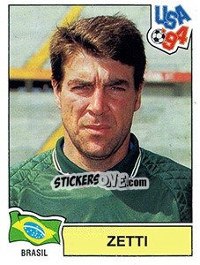 Cromo Zetti - FIFA World Cup USA 1994. Dutch version - Panini