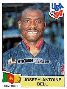 Cromo Joseph-Antoine Bell - FIFA World Cup USA 1994. Dutch version n. 92 - Panini