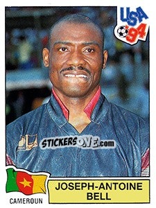 Cromo Joseph-Antoine Bell - FIFA World Cup USA 1994. Dutch version - Panini