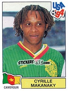 Sticker Cyrille Makanaky