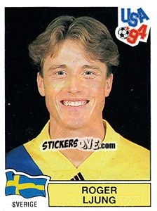 Cromo Roger Ljung - FIFA World Cup USA 1994. Dutch version - Panini