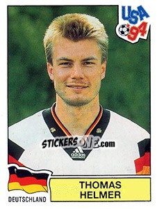 Cromo Thomas Helmer - FIFA World Cup USA 1994. Dutch version - Panini