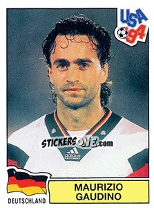 Figurina Maurizio Gaudino - FIFA World Cup USA 1994. Dutch version n. 140 - Panini
