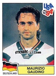 Cromo Maurizio Gaudino - FIFA World Cup USA 1994. Dutch version - Panini