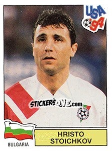 Figurina Hristo Stoichkov - FIFA World Cup USA 1994. Dutch version - Panini