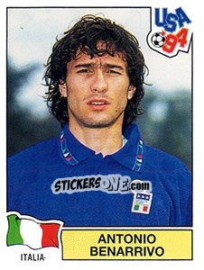 Sticker Antonio Benarrivo - FIFA World Cup USA 1994. Dutch version n. 263 - Panini