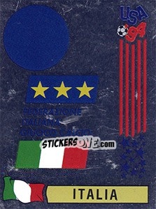 Figurina Emblem Italia