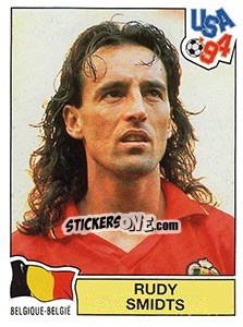 Sticker Rudy Smidts - FIFA World Cup USA 1994. Dutch version - Panini