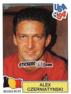 Figurina Alex Czerniatynski - FIFA World Cup USA 1994. Dutch version - Panini