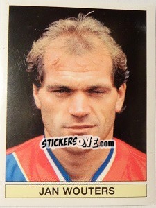 Sticker Jan Wouters - FIFA World Cup USA 1994. Dutch version n. H - Panini
