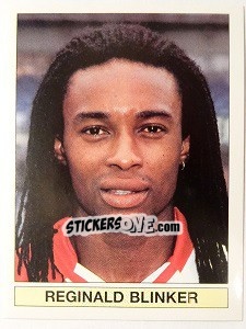 Cromo Reginald Blinker - FIFA World Cup USA 1994. Dutch version - Panini