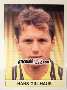 Sticker Hans Gillhaus - FIFA World Cup USA 1994. Dutch version n. O - Panini