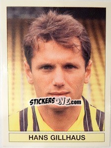 Sticker Hans Gillhaus - FIFA World Cup USA 1994. Dutch version - Panini