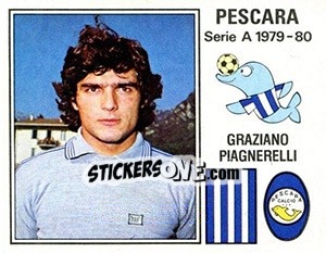 Figurina Graziano Piagnerelli - Calciatori 1979-1980 - Panini