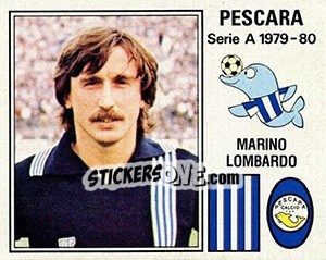 Sticker Marino Lombardo - Calciatori 1979-1980 n. 244 - Panini