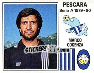 Sticker Marco Cosenza - Calciatori 1979-1980 - Panini
