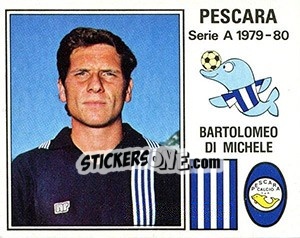 Sticker Bartolomeo Di Michele - Calciatori 1979-1980 - Panini