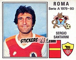 Figurina Sergio Santarini - Calciatori 1979-1980 - Panini