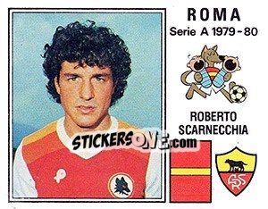 Figurina Roberto Scarnecchia - Calciatori 1979-1980 - Panini