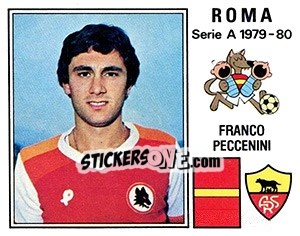 Sticker Franco Peccenini - Calciatori 1979-1980 n. 263 - Panini