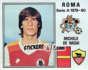 Cromo Michele De Nadai - Calciatori 1979-1980 - Panini