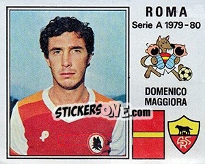 Sticker Domenico Maggiora - Calciatori 1979-1980 - Panini