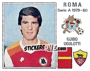 Sticker Guido Ugolotti - Calciatori 1979-1980 n. 266 - Panini