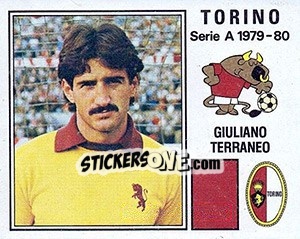 Sticker Giuliano Terraneo - Calciatori 1979-1980 - Panini
