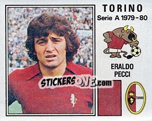 Sticker Eraldo Pecci - Calciatori 1979-1980 n. 275 - Panini