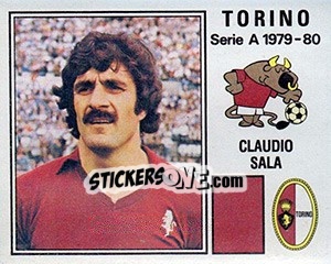 Sticker Claudio Sala - Calciatori 1979-1980 - Panini