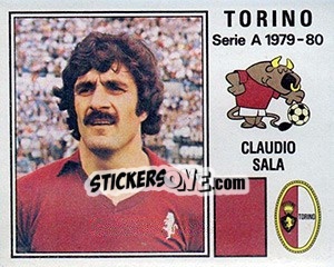 Sticker Claudio Sala - Calciatori 1979-1980 n. 277 - Panini