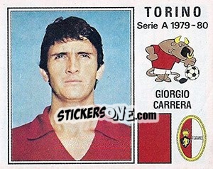 Sticker Giorgio Carrera - Calciatori 1979-1980 n. 281 - Panini