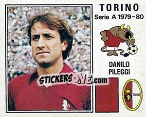Sticker Danilo Pileggi - Calciatori 1979-1980 n. 283 - Panini