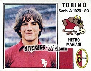 Sticker Pietro  Mariani - Calciatori 1979-1980 - Panini