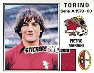 Sticker Pietro  Mariani - Calciatori 1979-1980 n. 285 - Panini