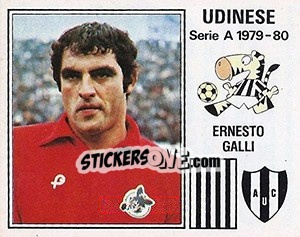 Sticker Ernesto Galli - Calciatori 1979-1980 - Panini