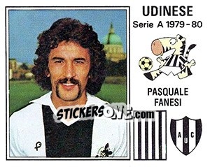 Sticker Pasquale Fanesi - Calciatori 1979-1980 - Panini