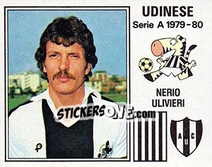 Sticker Nerio Ulivieri - Calciatori 1979-1980 n. 298 - Panini