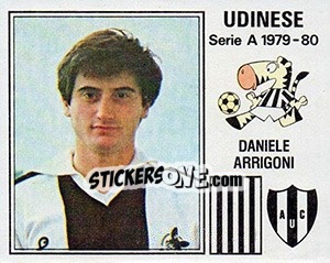Sticker Daniele Arrigoni - Calciatori 1979-1980 - Panini