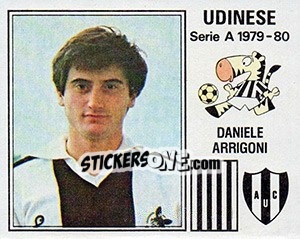 Sticker Daniele Arrigoni - Calciatori 1979-1980 n. 300 - Panini